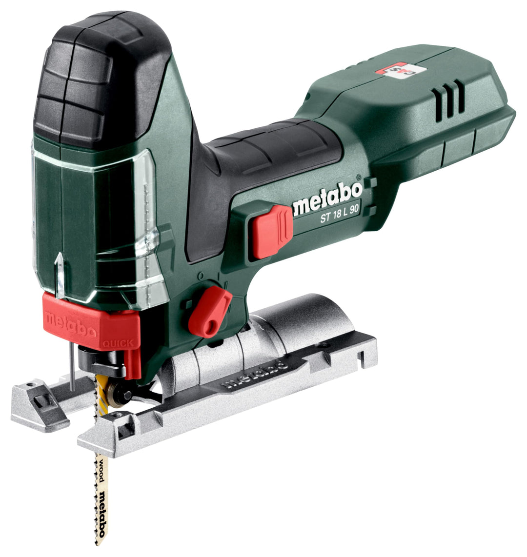 metabo Akku-Stichsäge ST 18 L 90-18 V, 90 mm Schnitttiefe - LED Arbeitslicht, werkzeugloser Sägeblat