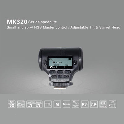 Meike Mini - Flash - Light automatische speedlight für Sony blitzschuh a6000 a6300 a9 a7ii a7 a7r a7