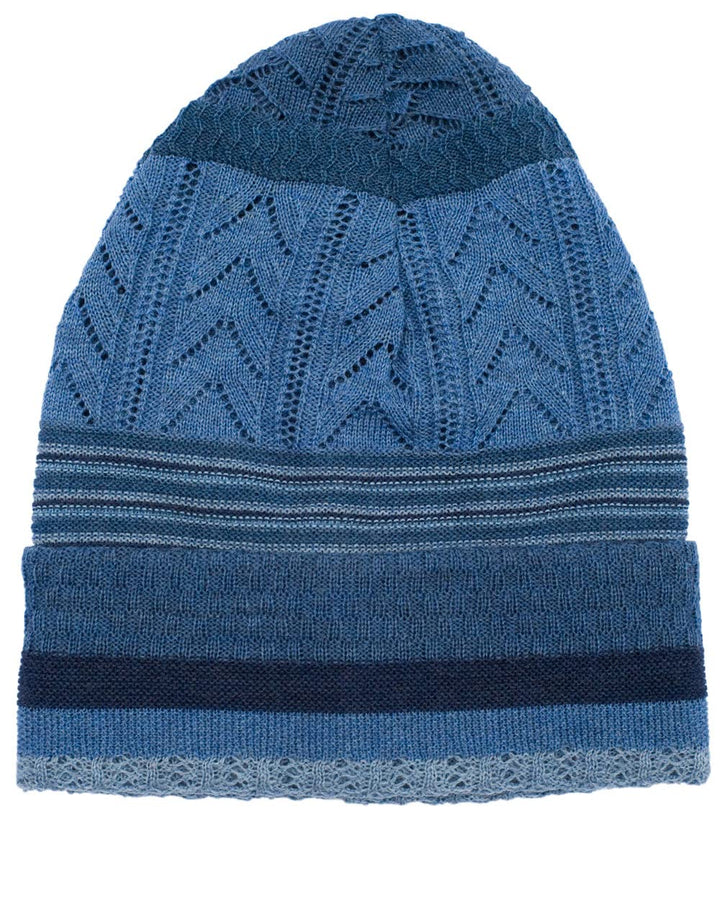 Invero, Merino Mütze Mucke, 100% Wolle Kopfumfang: 54-58 (flexibel), Länge 34 cm, umgeschlagen 27 cm