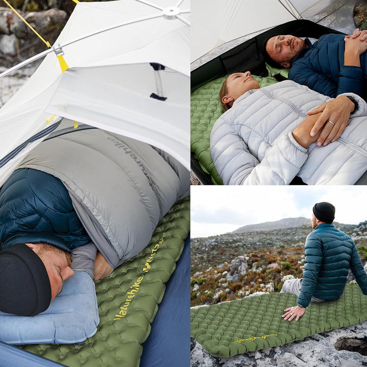 Naturehike Tuye ultraleichte Luftmatratze, R4.6, geeignet für extrem kalte Umgebungen mit Temperatur
