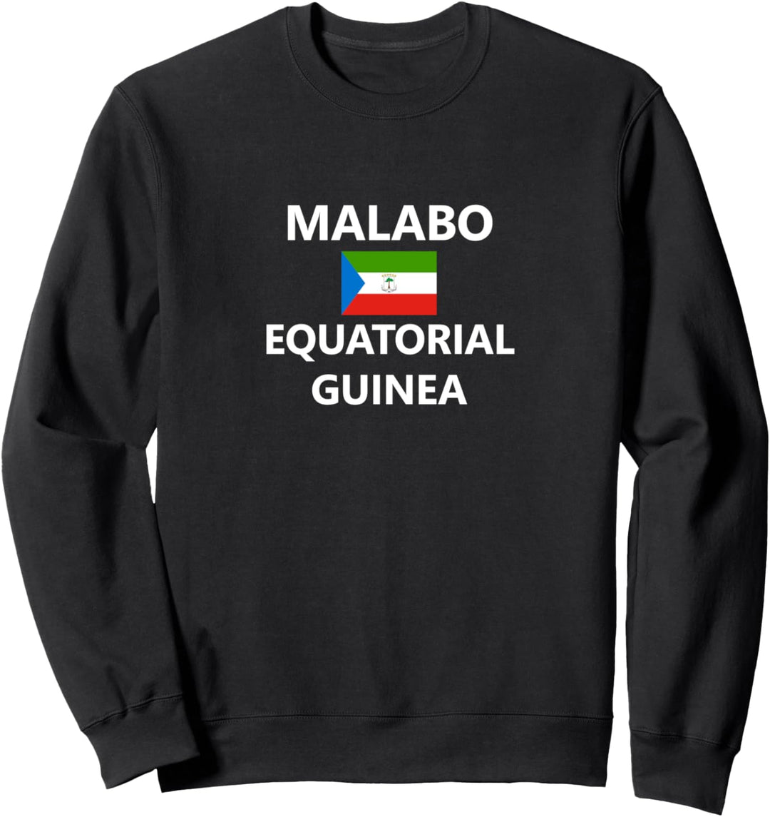 Malabo Equatorial Guinea Flagge Land Flag Country Sweatshirt