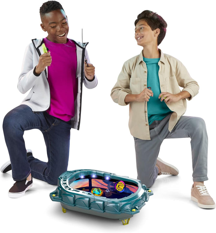Beyblade Burst QuadStrike Light Ignite Beyblade Stadium Battle Set