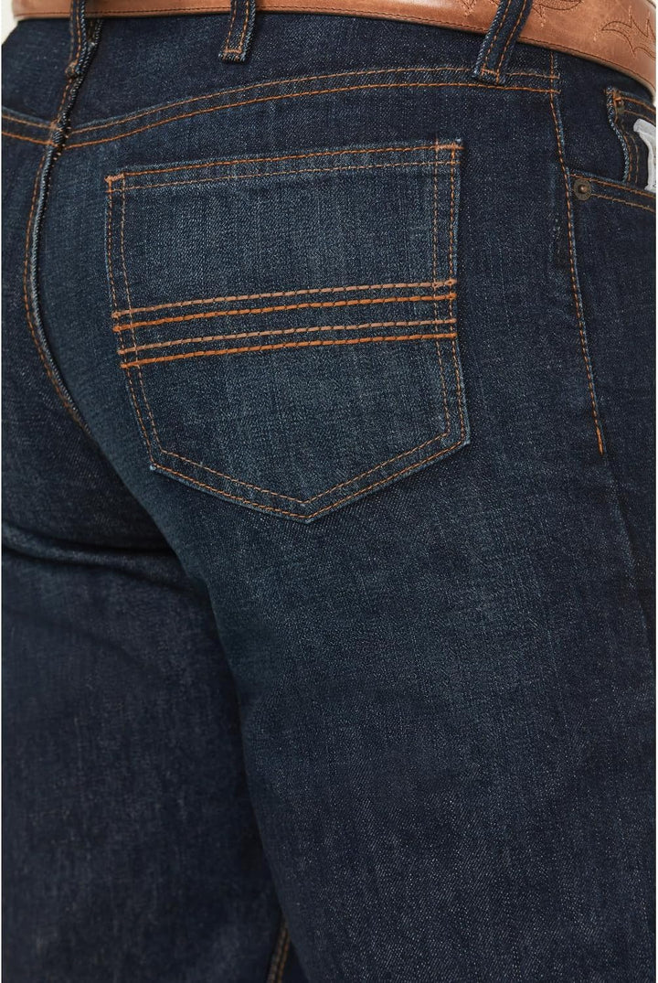 Cinch Silver Label Herren-Jeans, schmale Passform 27W / 38L Performance Dark Stonewash, 27W / 38L Pe