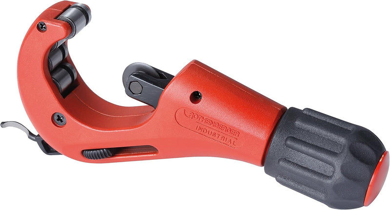 ROTHENBERGER Industrial Tube Cutter Rohrabschneider inkl. Ersatz-Schneidrad, 3-42 mm, 1/8" - 1.5/8",