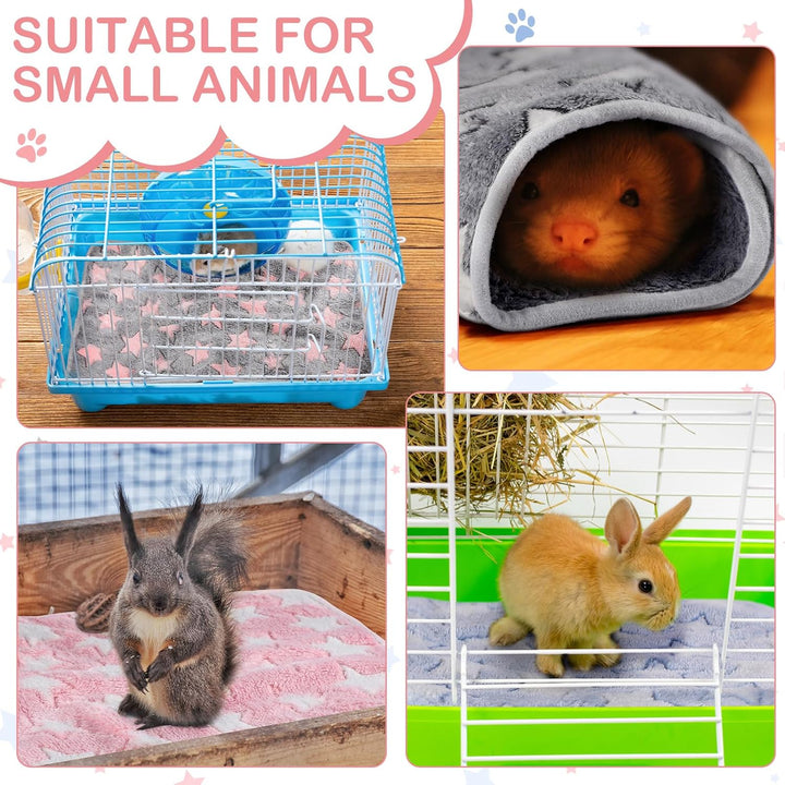 Namalu 4 Wasserdicht Meerschweinchen Fleecedecken Klein Waschbar Hundedecke Saugfähig Meerschweinche