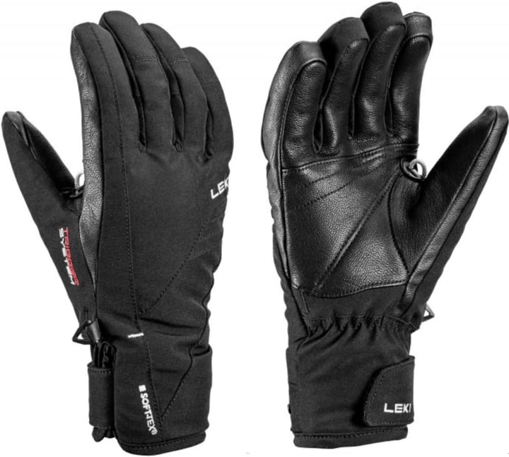 LEKI Damen Fingerhandschuhe Cerro 3D Schwarz 8, Schwarz 8