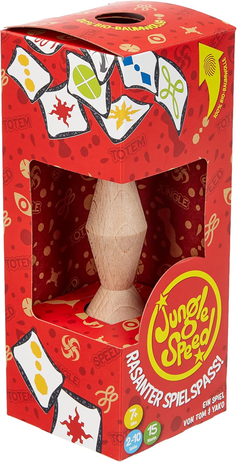 Zygomatic, Jungle Speed, Partyspiel, Kartenspiel, 2-10 Spieler, Ab 7+ Jahren, 15+ Minuten, Deutsch S