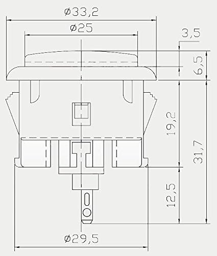 Sanwa 6 Stück OBSF-30 Original Druckknopf 30 mm – für Arcade Jamma Videospiel &amp; Arcade Joystick Spie