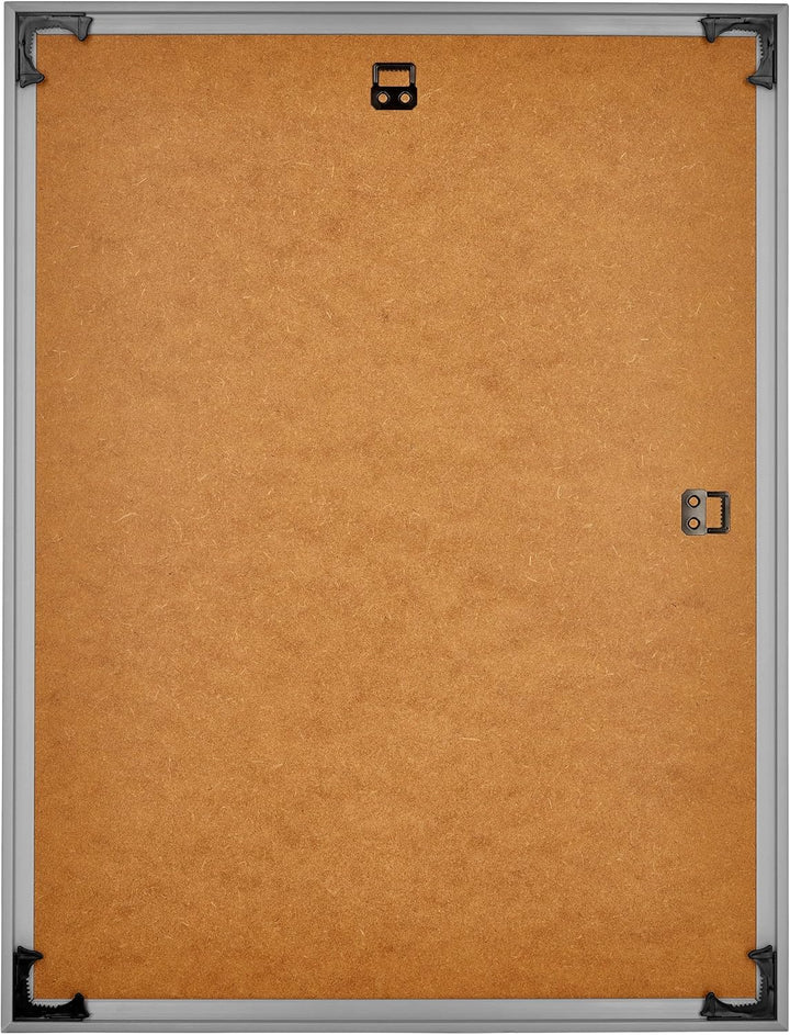 yd. Your Decoration - Bilderrahmen 75x100 cm - Silber - Bilderrahmen aus Kunststoff mit Acrylglas -