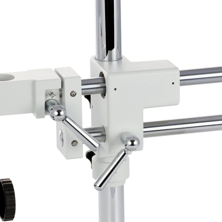 AmScope DAW Hochleistungs Doppel arm Auslegerständer, Weiss
