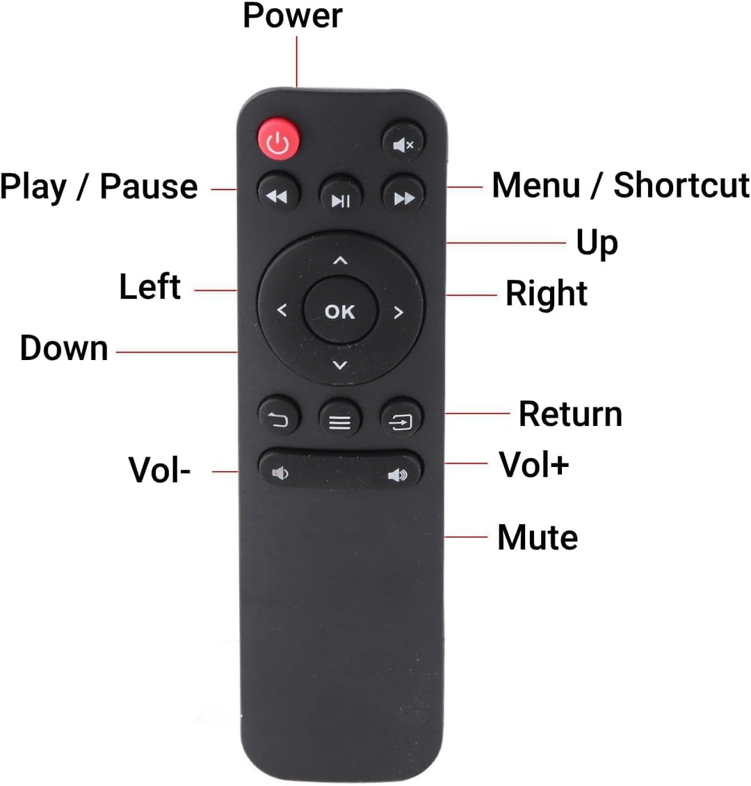 Kleiner Beamer Für Schlafzimmer 1080P Mini Beamer Full HD YG300 Tragbarer Mini Projektor LED Heimkin