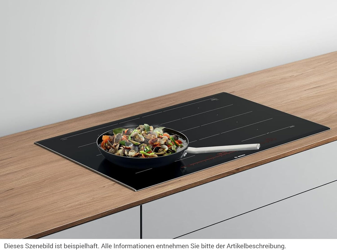 Bosch HEZ9FE280 Zubehör für Kochfelder, Eisenpfanne, 28 cm Durchmesser, für Elektrokochfelder und In