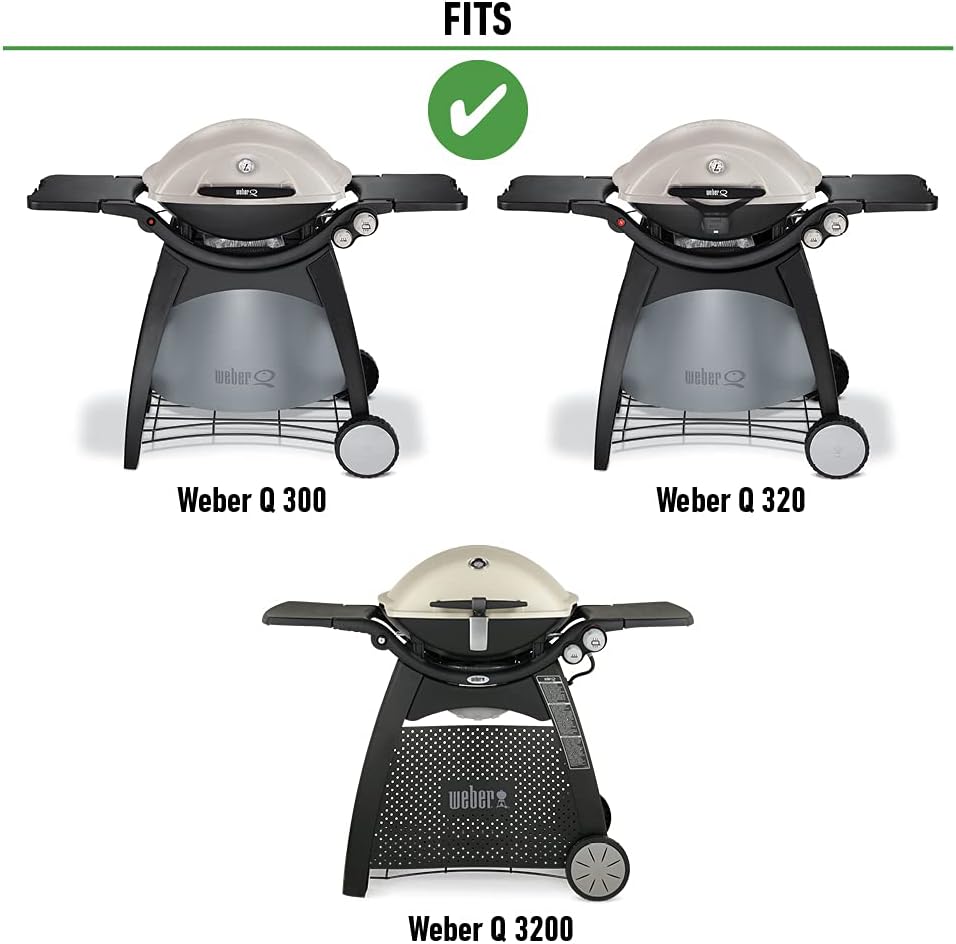 Weber 7646 Porcelain-Enameled Cast-Iron Cooking Grates, 30x4.4x44.2 cm Single, Single