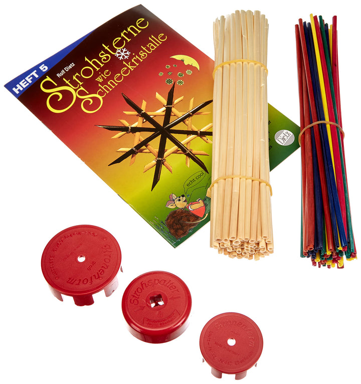 Strohstern-Komplett-Set 3