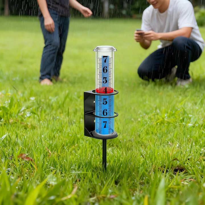 Regenmesser Für Den Garten | Einfach Ablesbar Mit Grosser Schrift,Outdoor Regenmesser Für Garten - F