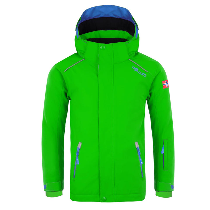 Trollkids Kids Holmenkollen Snow Jacket PRO 92 Bright Green, 92 Bright Green