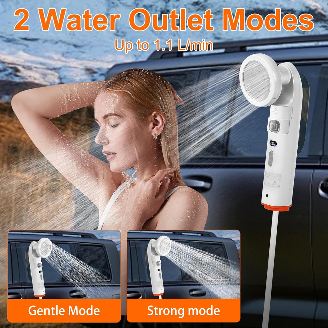 Bidet Po Dusche, Portable Bidet, Portable Travel Bidet Elektrisches, Peri Bottle mit 2.5 L Wassertan
