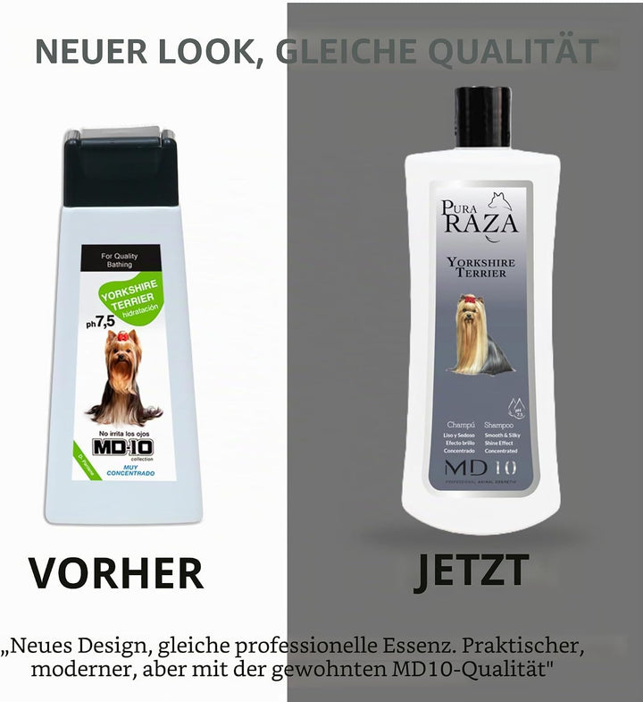 MD10 Hundeshampoo Gegen Geruch - Shampoo für Hunde - Hundeshampoo gegen juckreiz - Hunde Shampoo fel