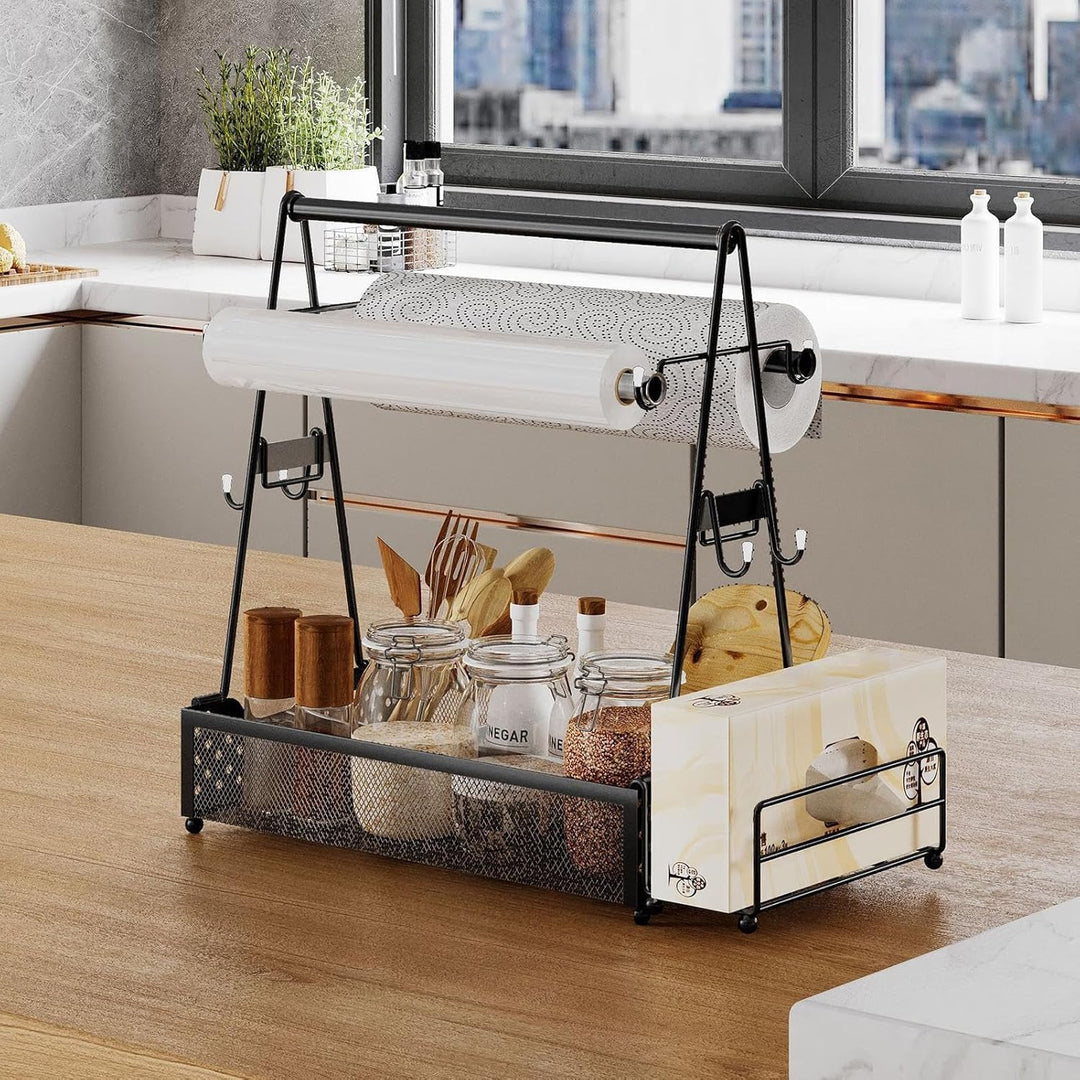 Grill Utensil Caddy | Caddy Camping Storage | Picnic Condiment Organizer Basket für BBQ Tools | Perf