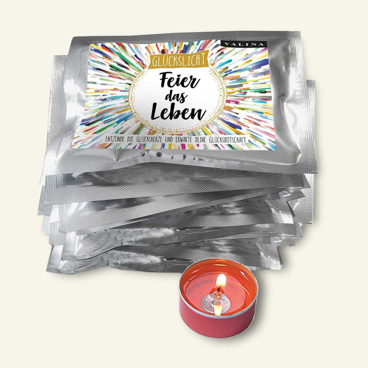 Valina Fortunas Glückslicht/Lovely/Feier das Leben / 10er-Set