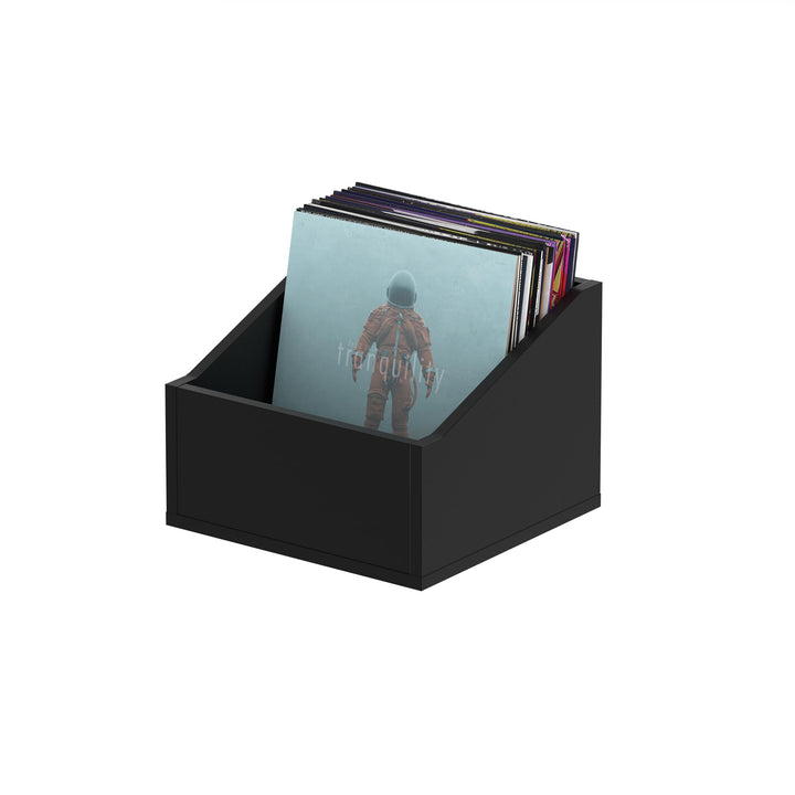 Glorious Record Box advanced black 110 - bis zu 110 Platten im 12''-Format, optisch abgestimmt, Lief