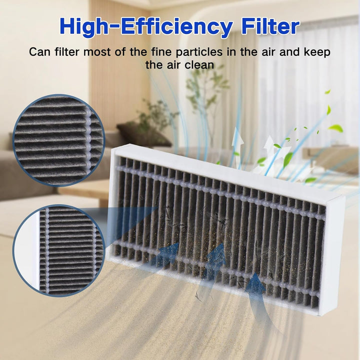 Zubehör Ersatz Kompatibel für ECOVACS DEEBOT X9 PRO OMNI, T80S OMNI, X11 PRO OMNI Saugroboter, 1 Hau