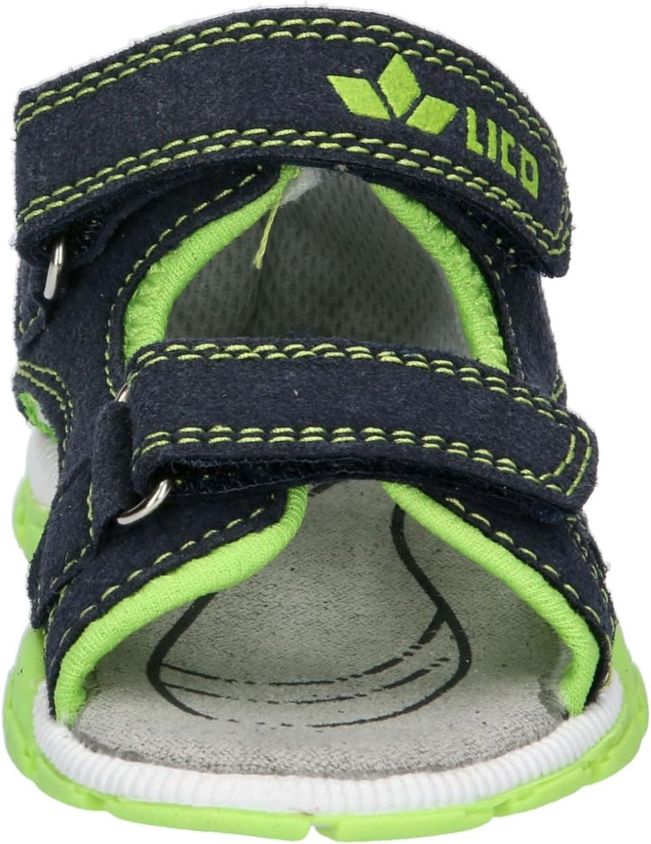 Lico Unisex Kinder Lorin V Lauflernschuhe 21 EU Marine Lemon, 21 EU Marine Lemon