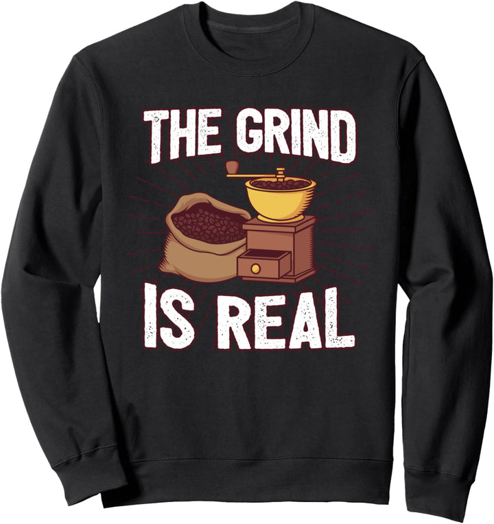 Barista Kaffeemühle Sweatshirt