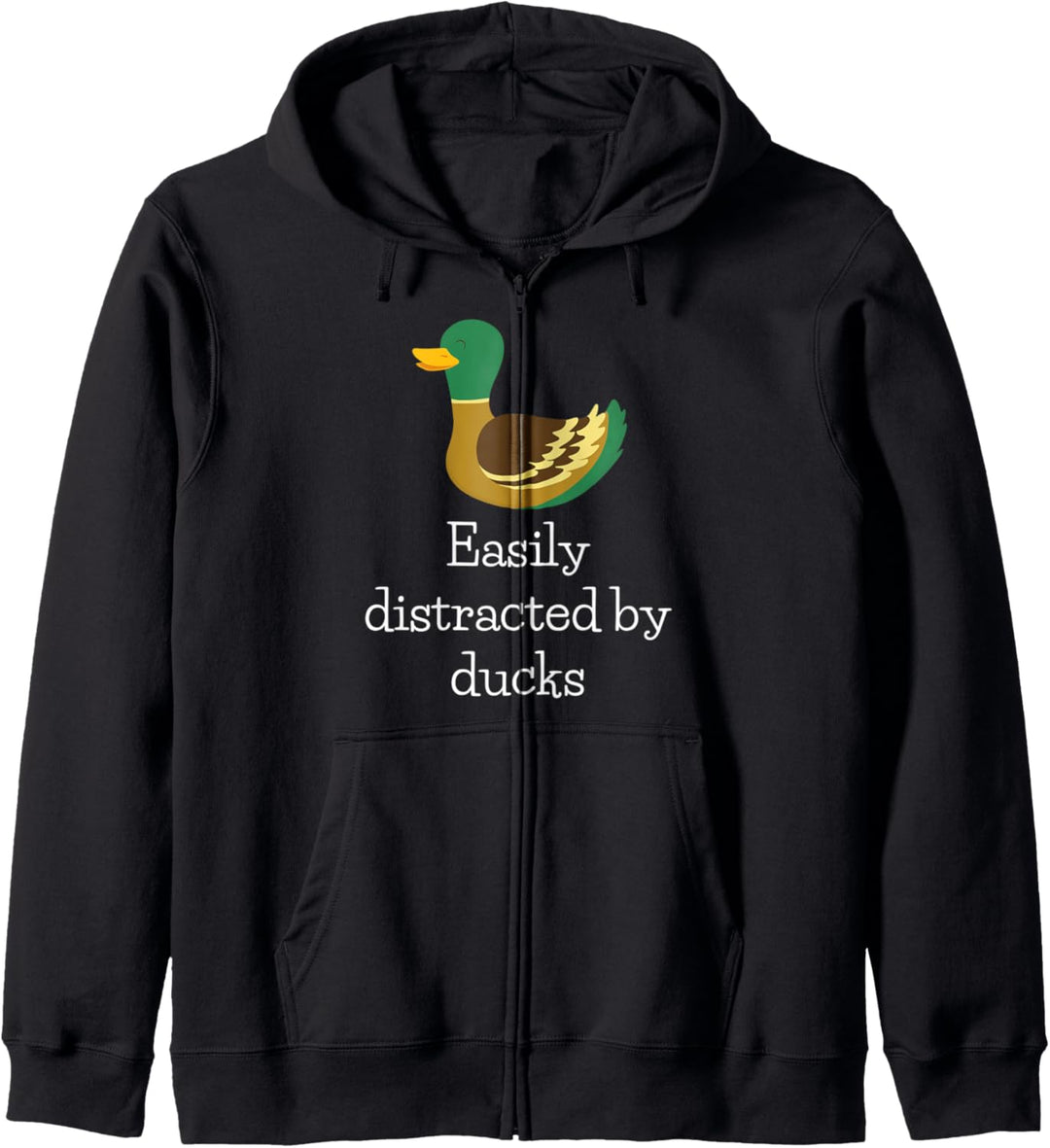 Ducks Animals Farm Leicht abgelenkt von Ducks Bird Nerd Kapuzenjacke