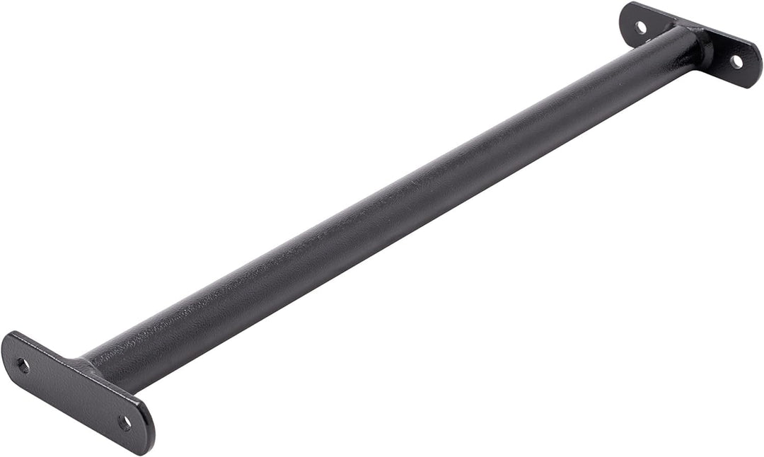 TRIBECCO® Reckstange Turnstange Gymnastikstange Metallstange 115 cm Schwarz, 115 cm Schwarz