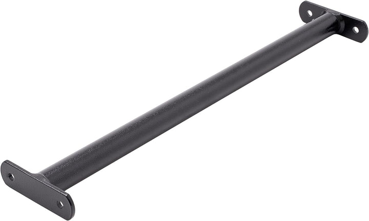 TRIBECCO® Reckstange Turnstange Gymnastikstange Metallstange 115 cm Schwarz, 115 cm Schwarz