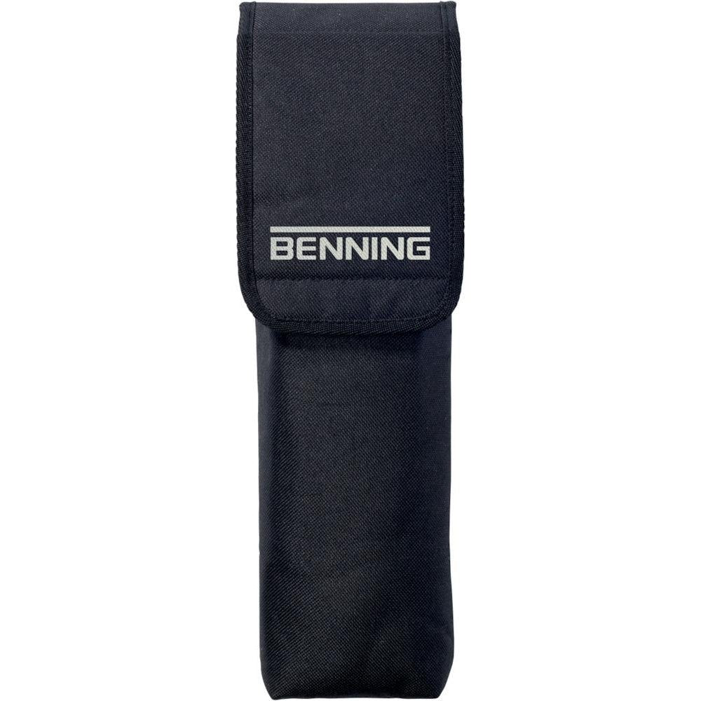 Benning Sockeltester SDT 1 mit Fingerkontakt, 020053 & 10911 Tasche Schutztasche für Spannungsprüfer