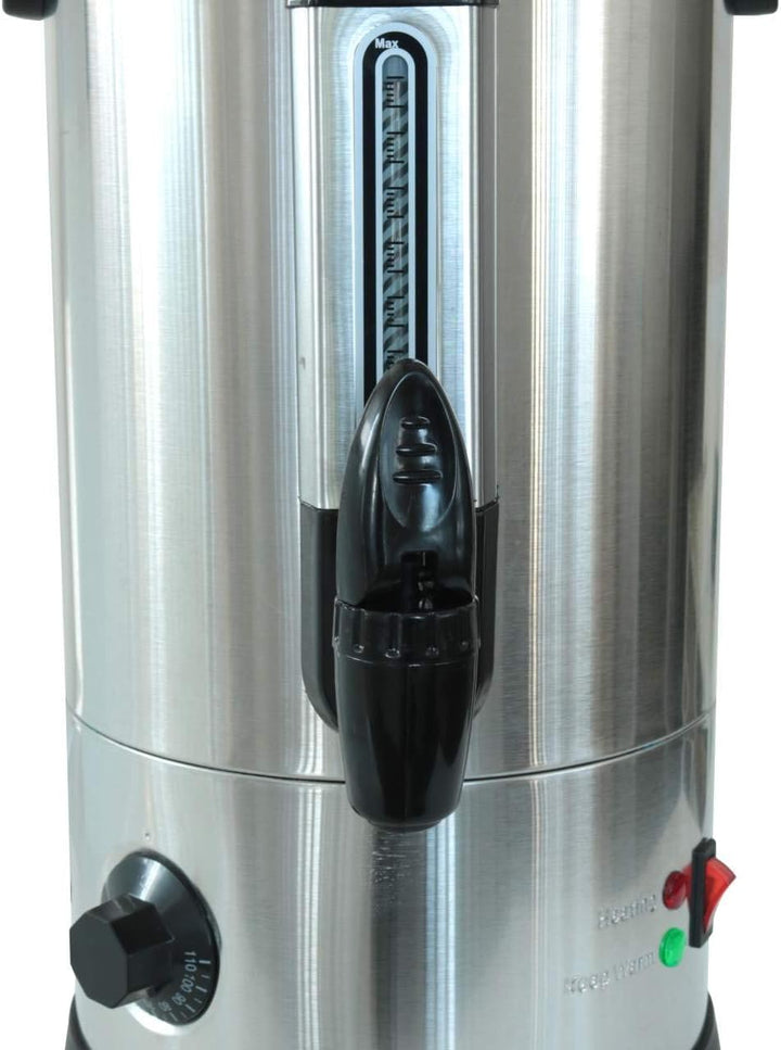 Deski Glühweintopf 8 Liter 1800 Watt Edelstahl