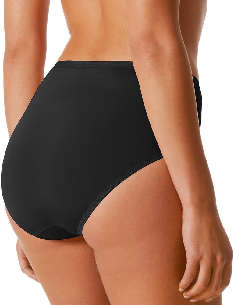 Mey 2er Pack Damen Taillen-Pants Lights Basic - 89203 - Schwarz - Grösse 44 - Damenslips ohne Seiten