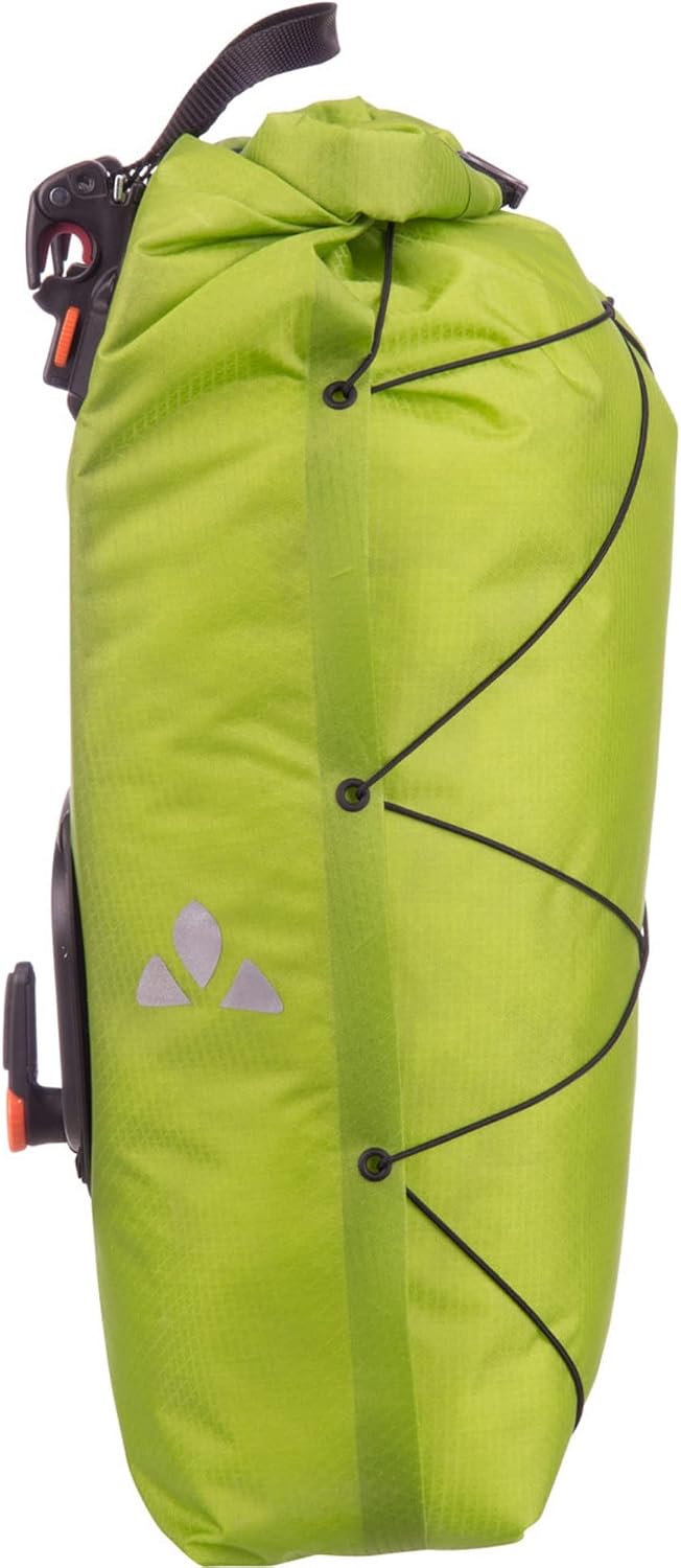 VAUDE Hinterradtaschen Aqua Back Light, Ultraleichte Hinterradtasche zum Radfahren, Black, one Size,