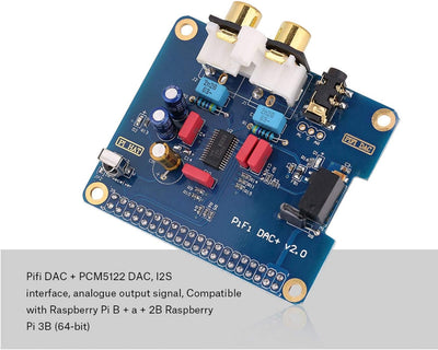 Digitale Audiokarte, I2S-Schnittstelle PiFi DIGI DAC HiFi DIGI Digital Audio Card, für Raspberry PI