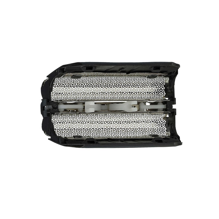 vhbw Doppelscherfolie Ersatz für Braun 51B, 51S für Elektrorasierer - Typ 51B + Rahmen, schwarz/silb