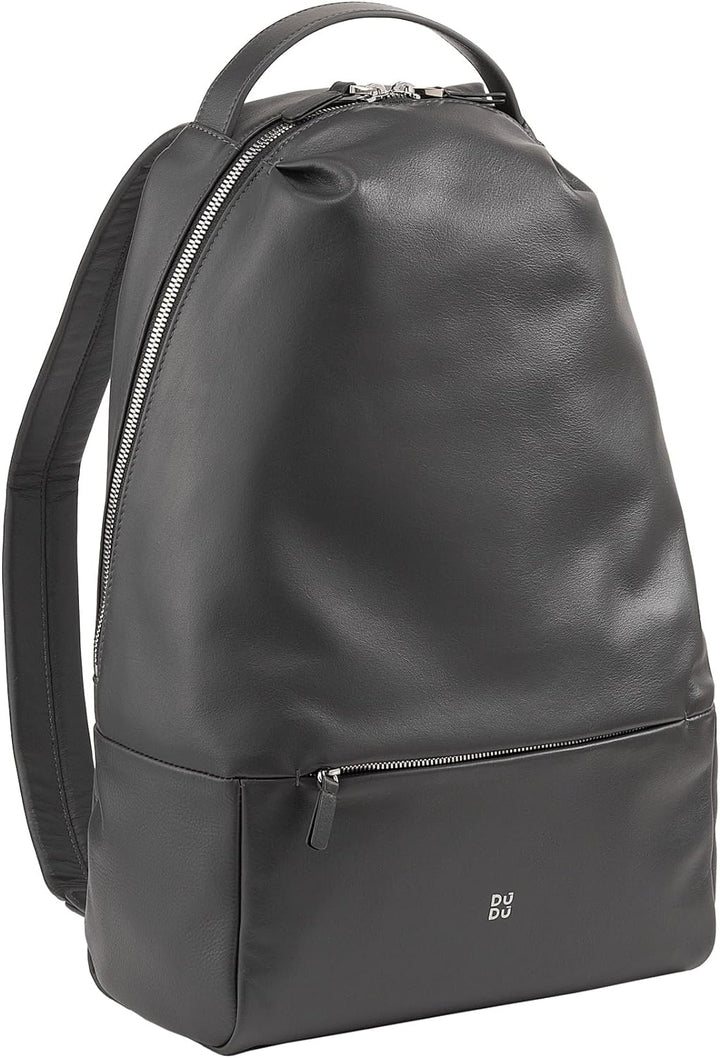 DUDU Herren-Sportrucksack aus mehrfarbigem Leder, weicher, Farbiger Damen-Rucksack mit Anti-Diebstah