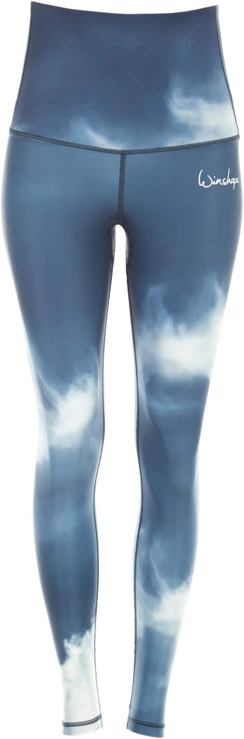 Winshape Damen Functional Power Shape Jeans Tights Leggings High Waist HWL102, air, Slim Style, Fitn