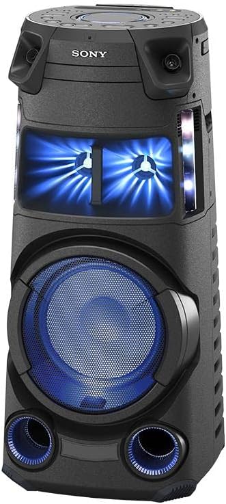 Sony MHC-V43D Bluetooth Party Lautsprecher (One Box HiFi Music System, Lautsprecherbeleuchtung, CD/D