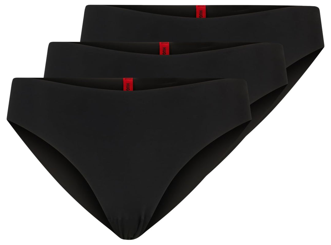 HUGO Damen Triplet C.Cut Brief, Black1