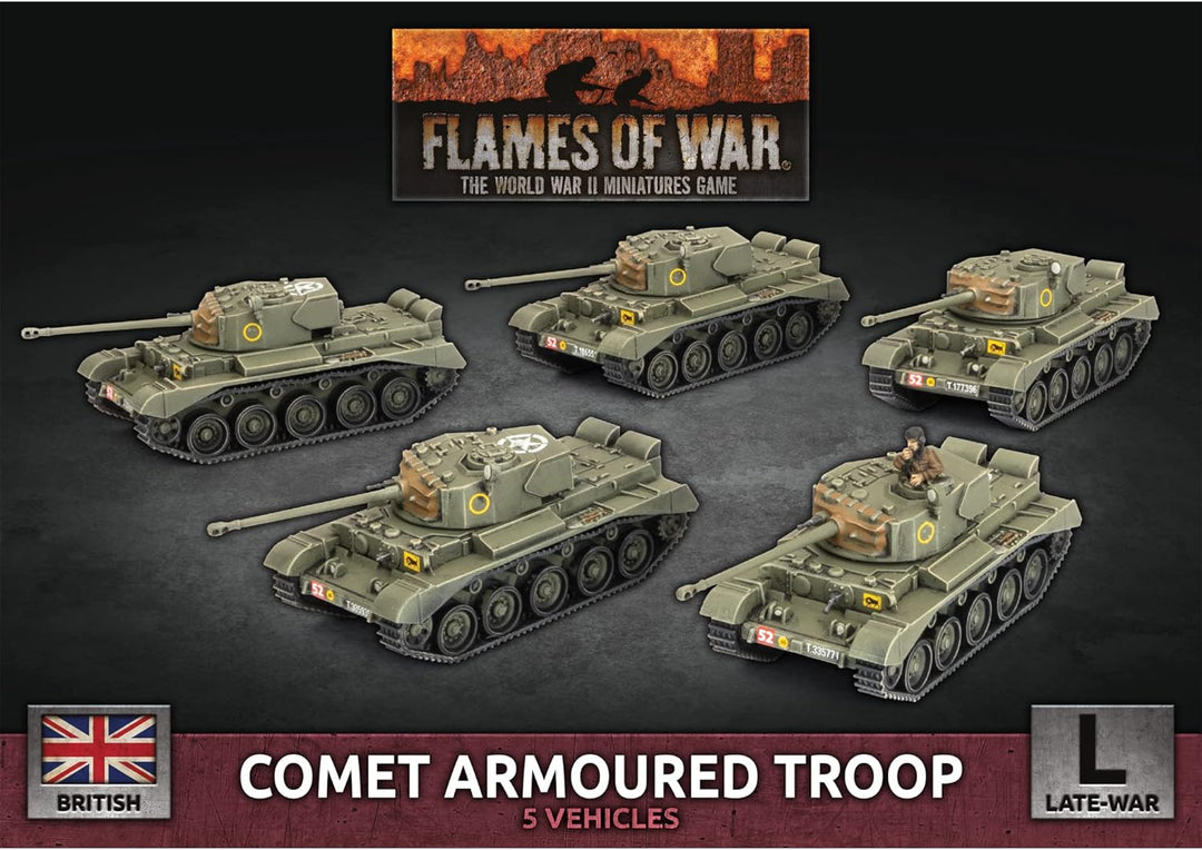 Flames of War Comet Armoured Troop