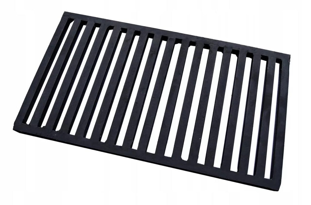 Ofenrost Eckrost für Kamin 30x24cm | 24x30cm Kaminrost Stahlgitterrost Ascherost Kaminrost Feuerrost
