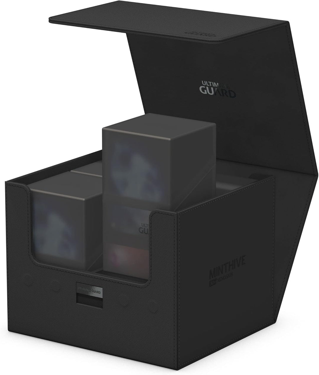 Ultimate Guard UGD011327 Minthive 30+ XenoSkin Schwarz Kartenbox, Schwarz