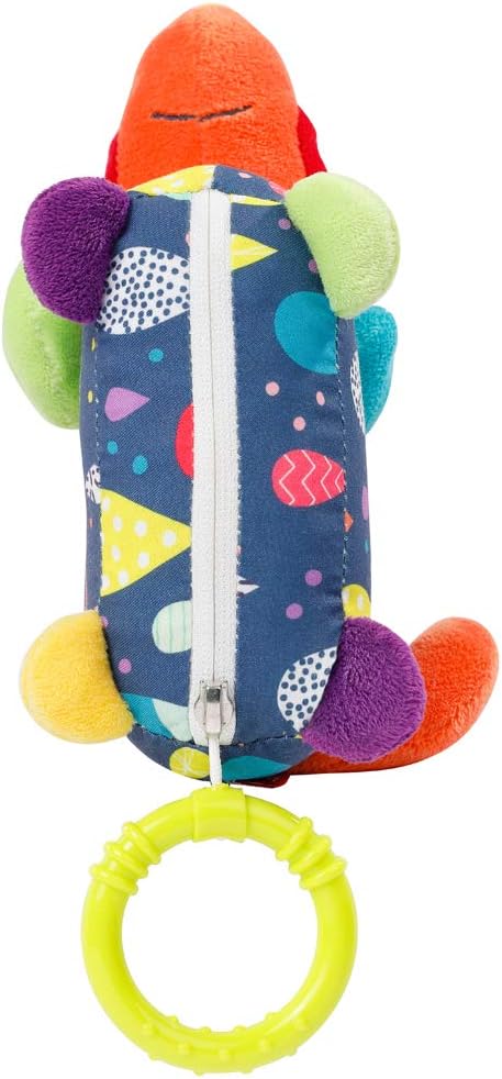 Fehn 055016 Mini-Spieluhr Hund COLOR Friends – Kuscheltier & Einschlafhilfe: Die schöne Melodie „Bru