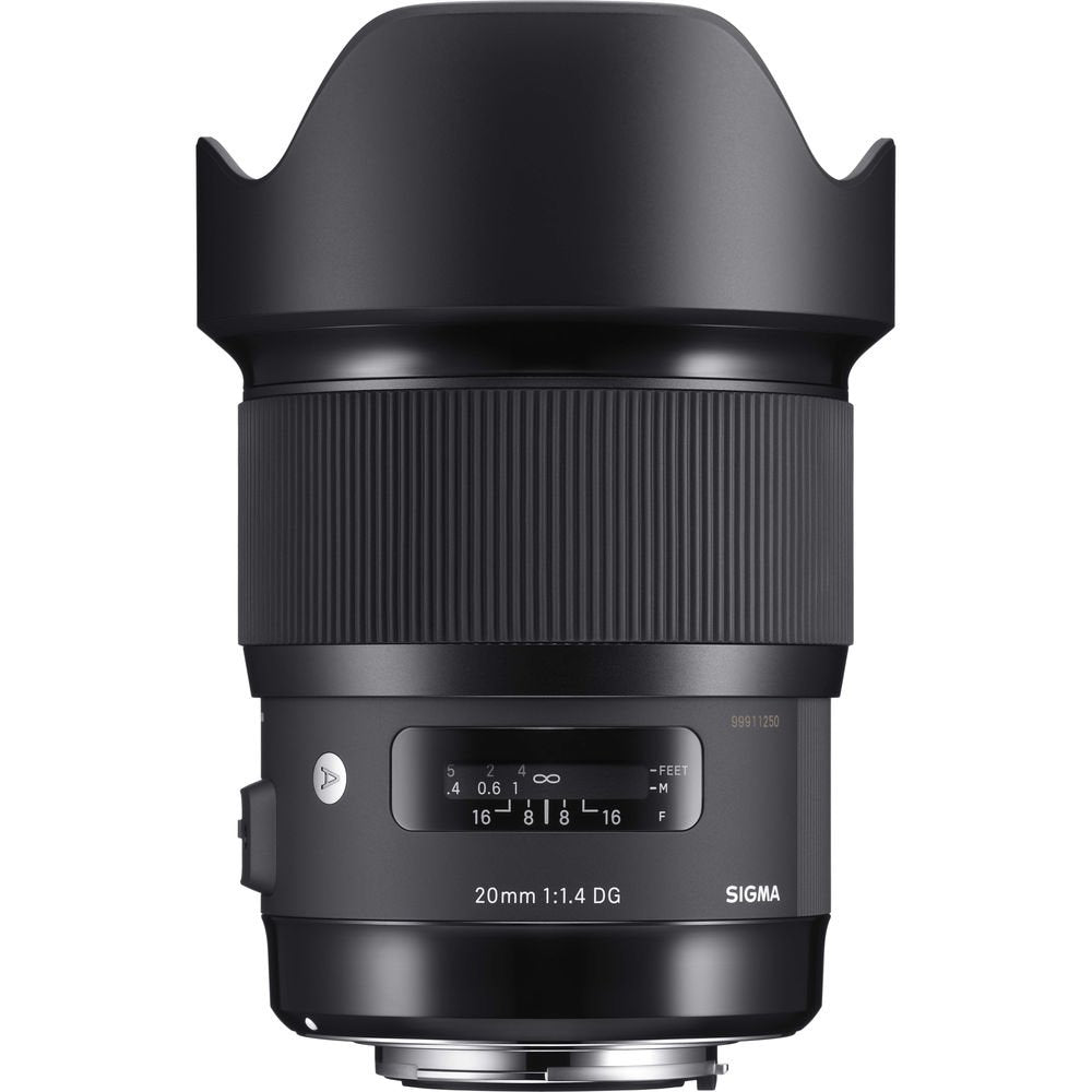 Sigma 20mm F1,4 DG HSM Art Objektiv für Nikon F Objektivbajonett für Nikon Single, für Nikon Single