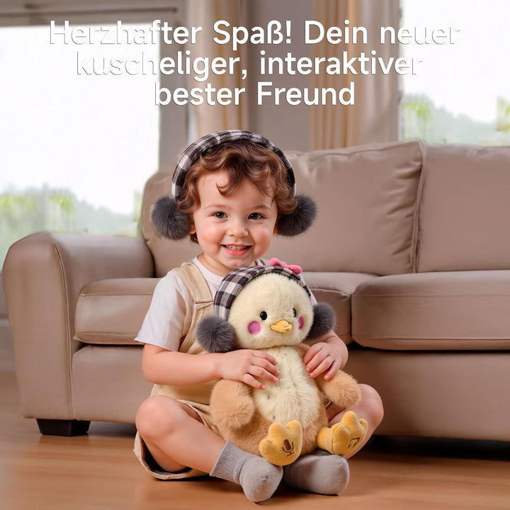 TUMAMA KIDS Sprechende Singende Elefanten und Küken Spielzeug Kinder, Interaktives Kopie Plüschtier