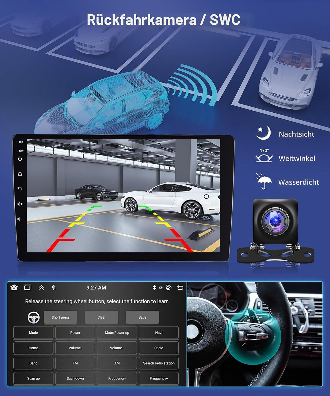 6G+128G 8 Core Wireless Carplay Android Autoradio 2 Din für Mercedes Benz ML GL W164 ML350 ML500 GL3