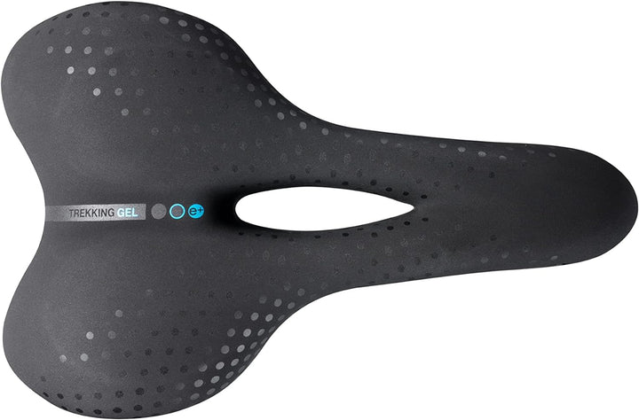 Selle San Marco Unisex – Erwachsene Bioaktive Trekking Open Fit Gel Sättel L black suede, L black su