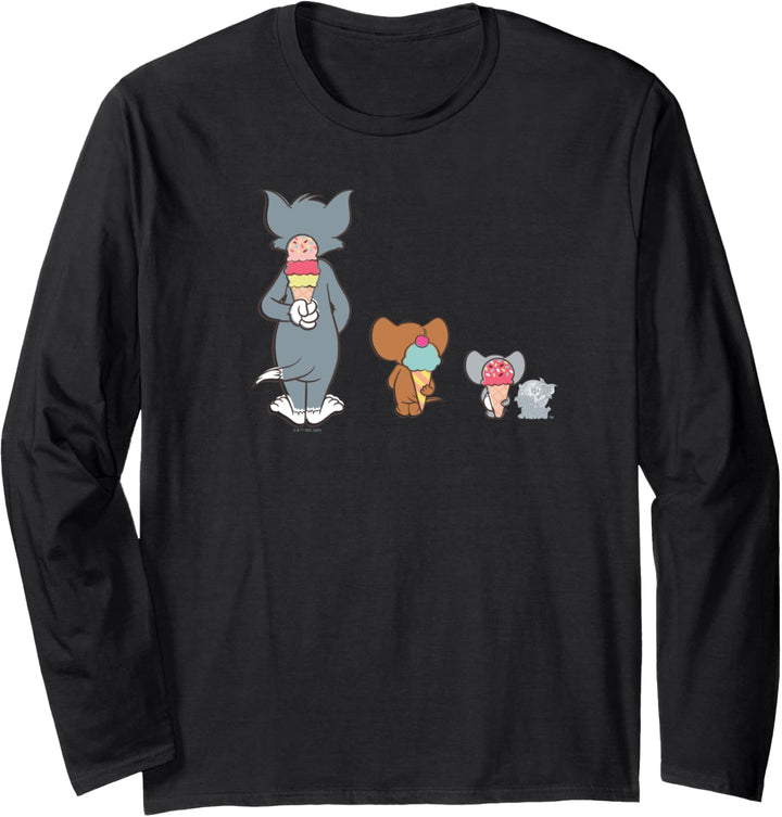 Tom and Jerry Ice Cream Secret Langarmshirt